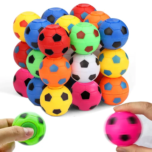 1030 peças mini bola de futebol giratória