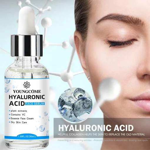 Ácido Hialurônico Facial Essência Hidratação Profunda