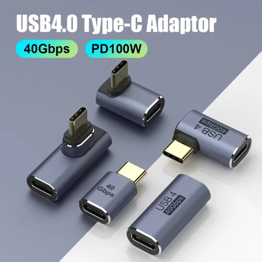 Adaptador Conector USB 4.0 PD 100W 8K 60Hz