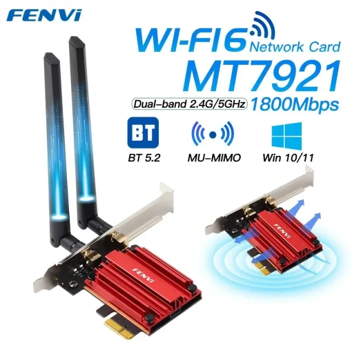 Adaptador FENVI Wi-Fi 6 PCIe