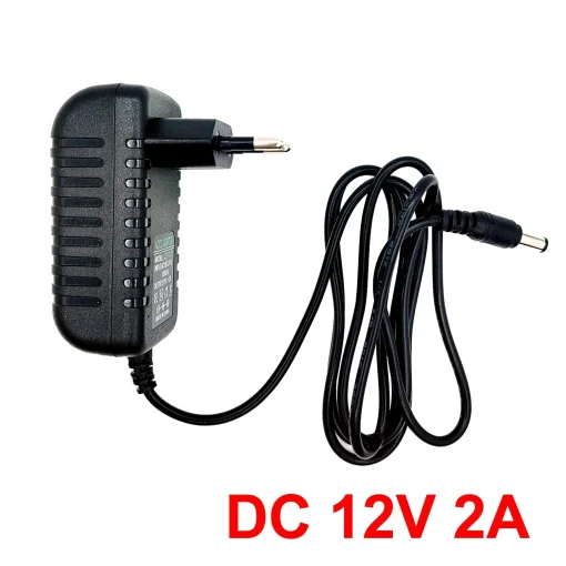 Adaptador de Alimentação AC 100-240V Entrada DC Saída Suply