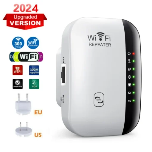 Amplificador de sinal Wi-Fi 300 EUEUA