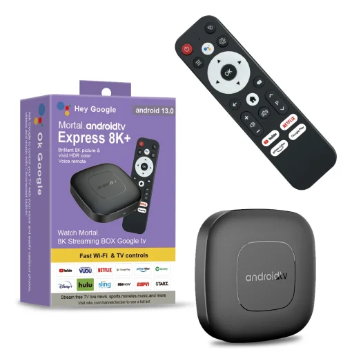 Android13 Smart TV Box Streaming Netflix