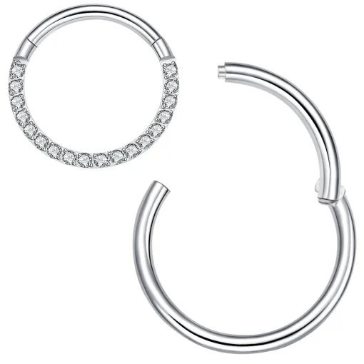 Argola Septum Daith 1P de Titânio G23