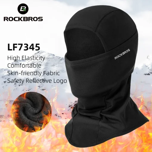 Balaclava térmica à prova de vento ROCKBROS