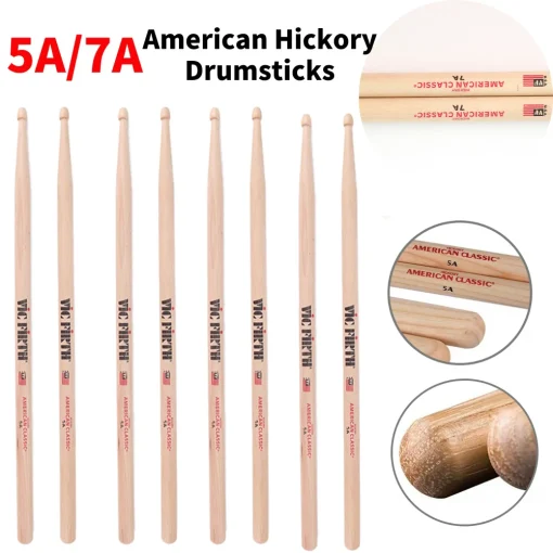 Baquetas American Hickory 5A7A