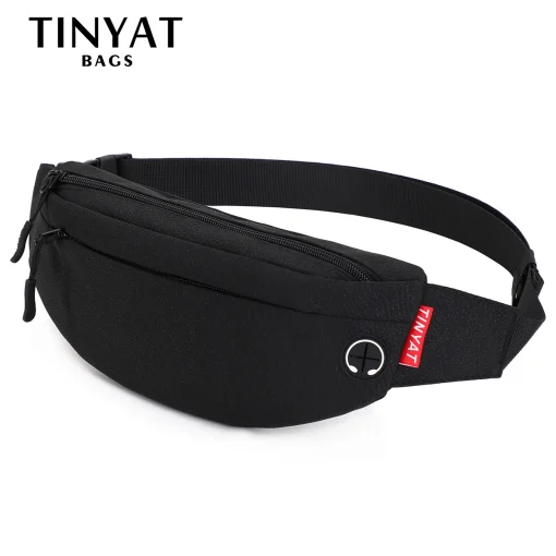 Bolsa de Cintura Masculina TINYAT Grande