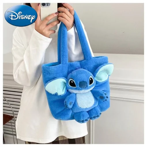 Bolsa de Ombro Pelúcia Desenho Animado Disney 2024