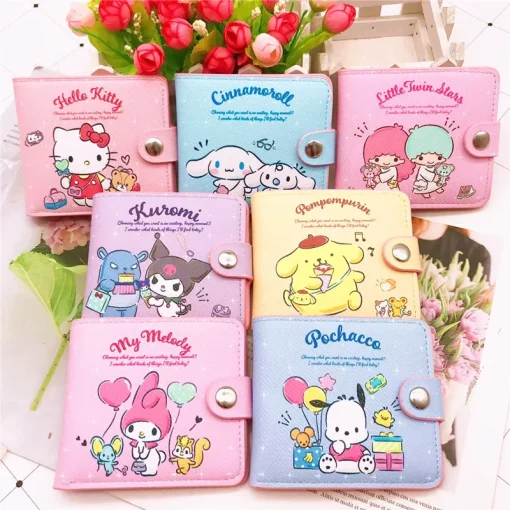 Bolsa de moedas Sanrio Hello Kitty Cinnamoroll My Melody