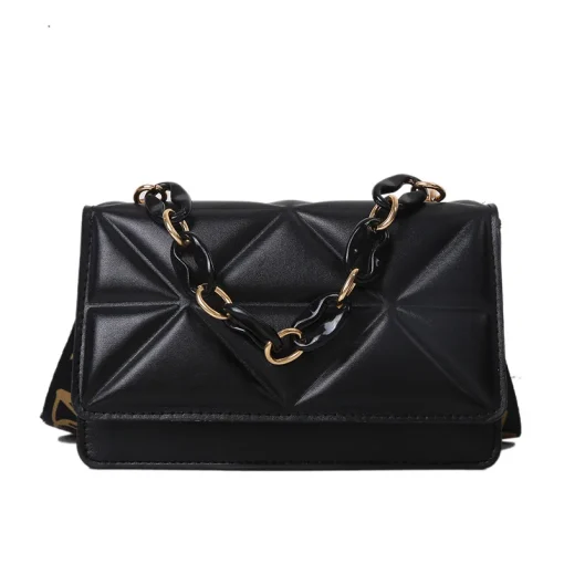 Bolsa de ombro feminina elegante PU