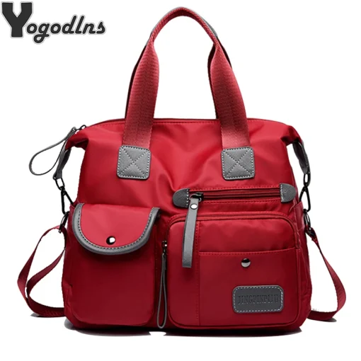 Bolsas femininas casuais multifuncionais com grande capacidade