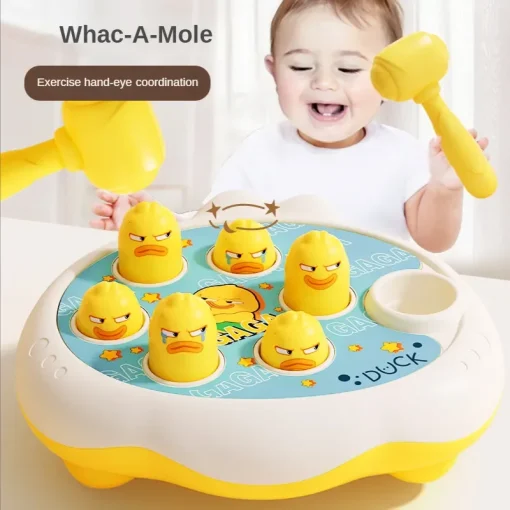 Brinquedo Infantil Educativo de Desenhos Whac-A-Mole