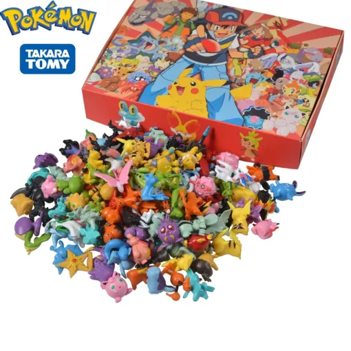 Brinquedos de figura do Pokemon de 144 estilos