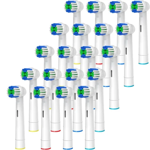 Cabeças de escova de dentes elétrica 20 unid.