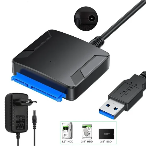 Cabo USB 3.0 para Adaptador SATA SATA III