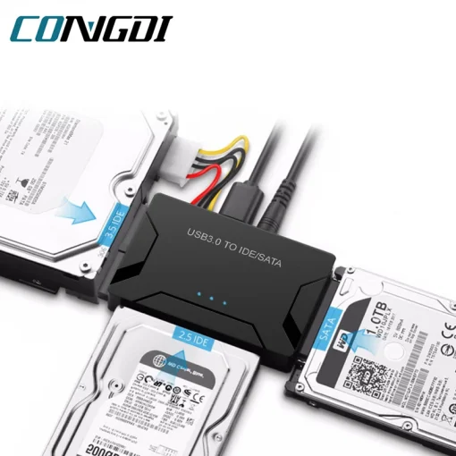 Cabo conversor USB 3.0 para adaptador IDE