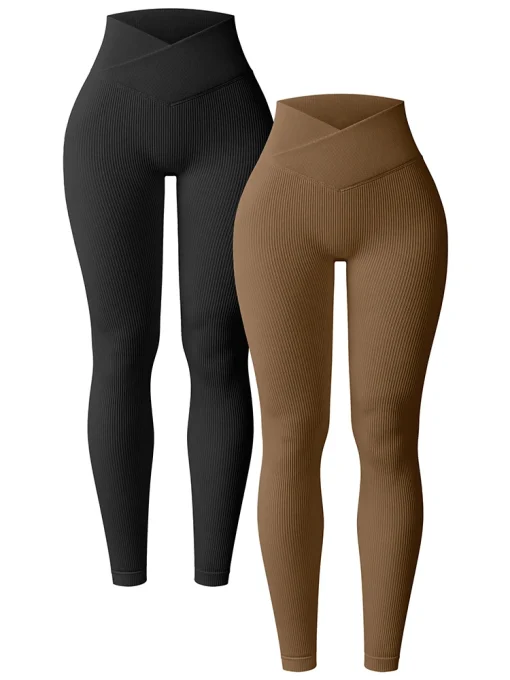 Calça de Ioga Feminina de Inverno de Cintura Alta