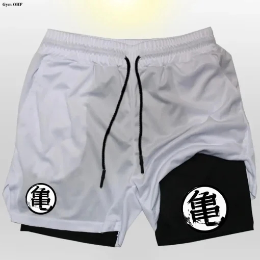 Calção Suor Goku Anime Shorts Esportivo Academia