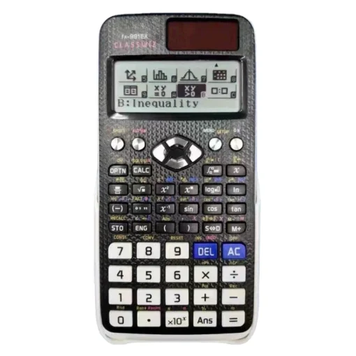 Calculadora científica 991EX original, visor grande digital, 696 funções