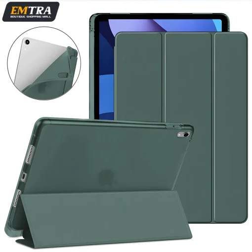 Capa Inteligente para iPad 9.7 10.2 Air 1 a 10