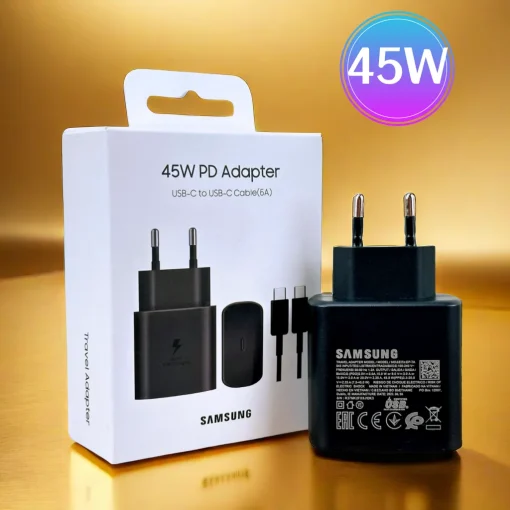 Carregador Samsung 45W Super Fast Charge Tipo C