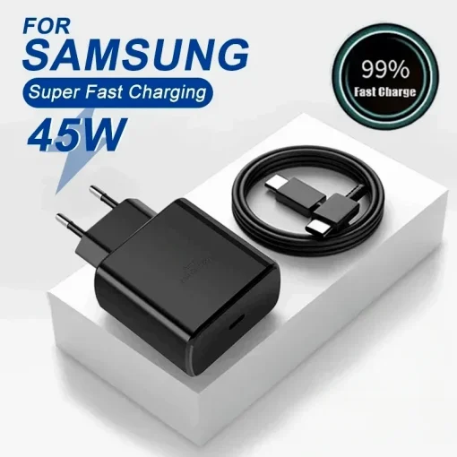 Carregador de parede Super Rápido USB C 45W PD