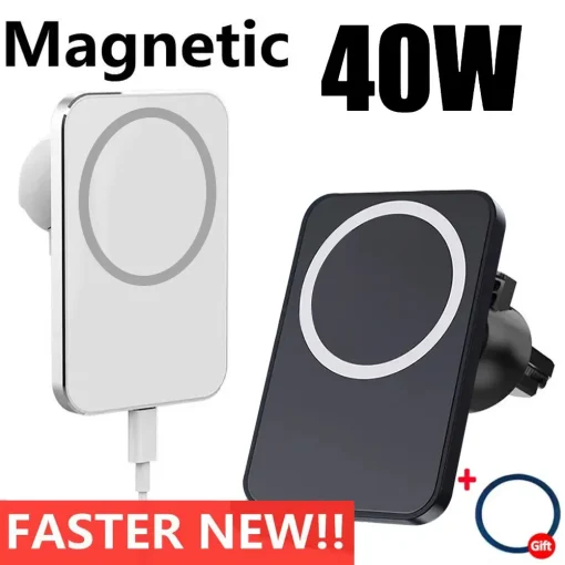 Carregador magnético sem fio 40W para MacSafe