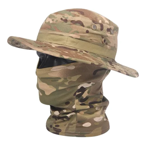 Chapéu camuflagem boonie balaclava