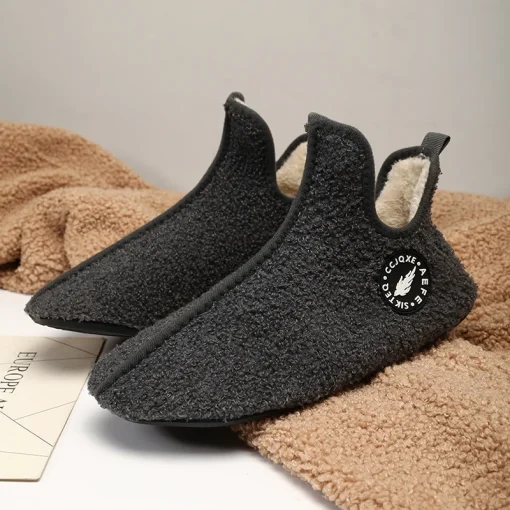 Chinelo Casal Plataforma Inverno Quente