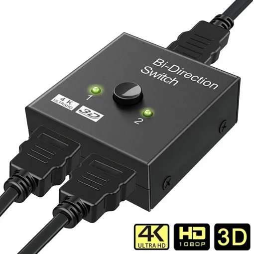 Comutador bidirecional HDMI 4K 60Hz