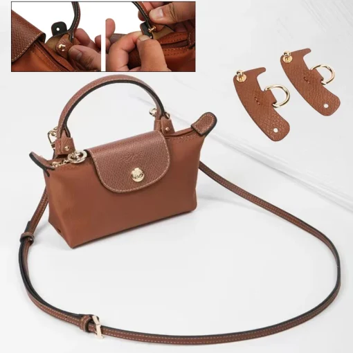 Conjunto de Alças de Bolsa para Acessórios de Couro Longchamp