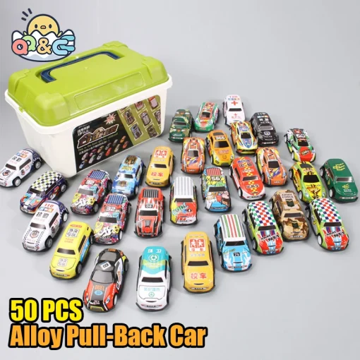 Conjunto de carros de mini-brinquedos de 20 a 50 peças