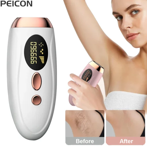 Depiladora a laser IPL depilação corporal facial biquini 990000 pulsos