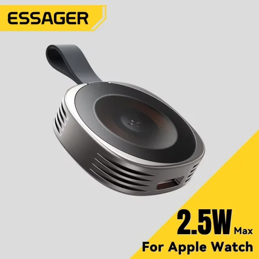 Essager Carregador Magnético Sem Fio para Apple Watch