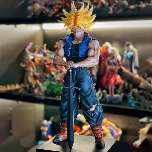 Figura de Trunks de Dragon Ball Z, 25cm9.84pol.