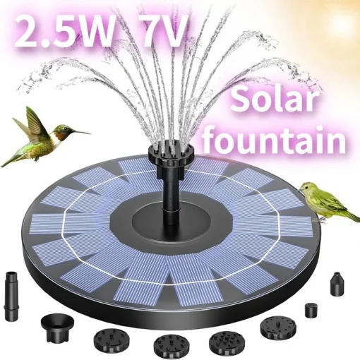 Fonte Solar Externa 1W1.5W2.5W