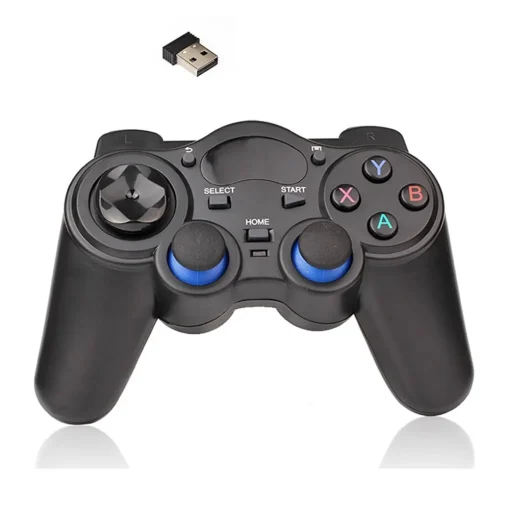 Gamepad 2.4G sem fio com conversor OTG