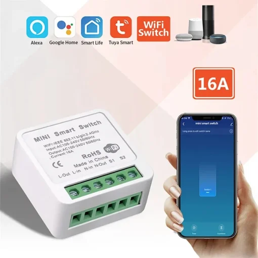 Interruptor Inteligente Wifi 16A Smart Home