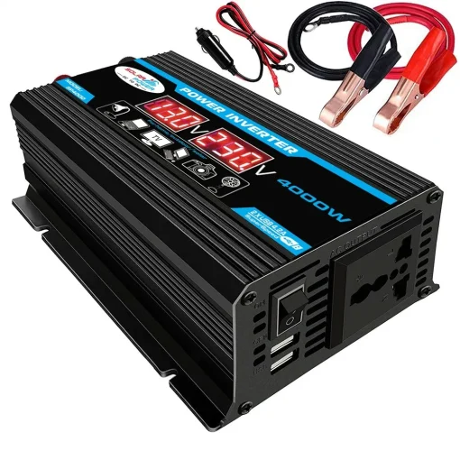 Inversor automotivo LED 4000W 12V 220V110V