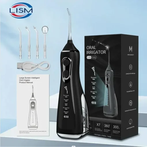 Irrigador Oral 5 Vel Limpeza Dental Portátil