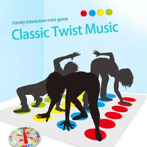 Jogo Twister Engraçado Família Criança