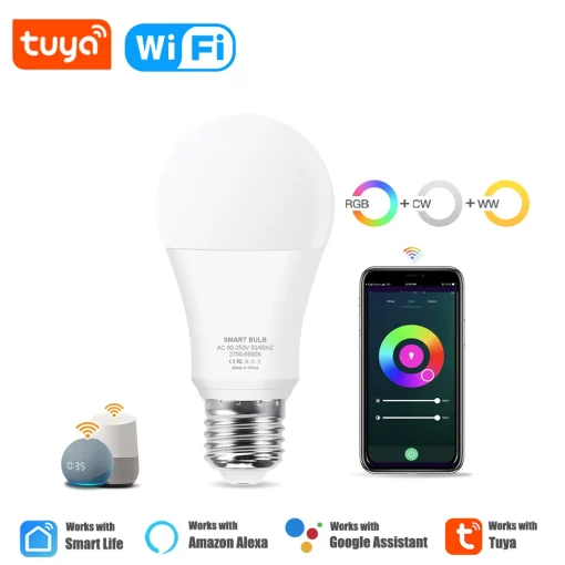 Lâmpada Inteligente 15W WiFi LED E27