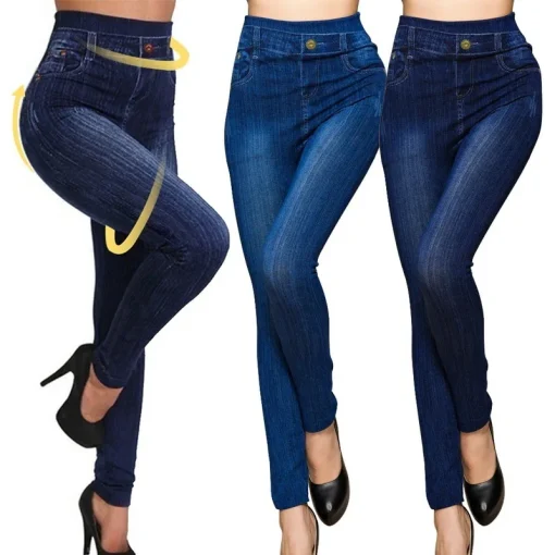 Leggings jeans femininos moda verão vários tamanhos