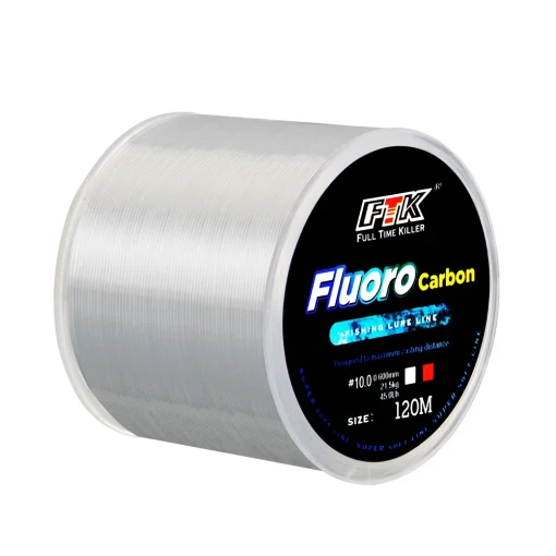 Linhas de Pesca com Revestimento de Fluorcarbono 0,20 mm - 0,60 mm