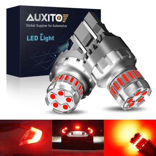 Luz de Freio LED AUXITO 2 Pcs T20 7443 W21W W215W