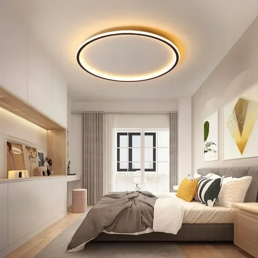 Luz de teto LED moderna para sala de estar, quarto, varanda