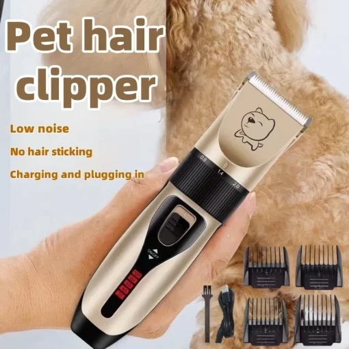 Máquina de cortar cabelo profissional para pets