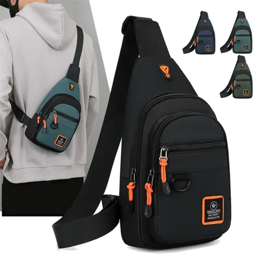 Mochila Bolsa Peitoral Masculina Sacola Esportiva