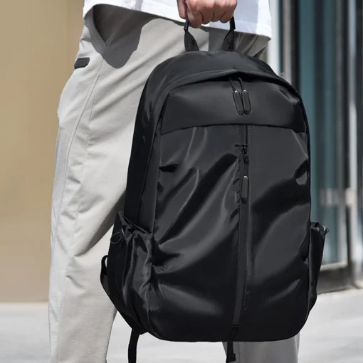 Mochilas unissex grande capacidade, bolsas casuais na moda e simples, bolsas para computador leves, mochilas para deslocações diárias-ll