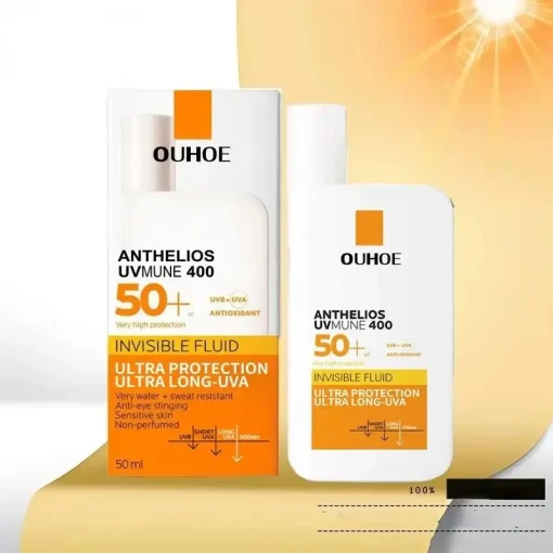 Protetor Solar Facial e Corporal SPF 50 Clareador